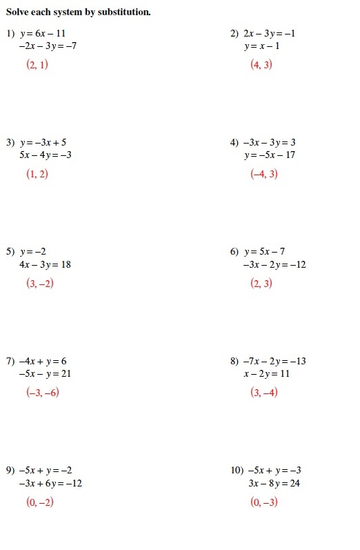 Worksheet Solving Systems Of Equations By Elimination Day 1 Along With Excel Worksheet 